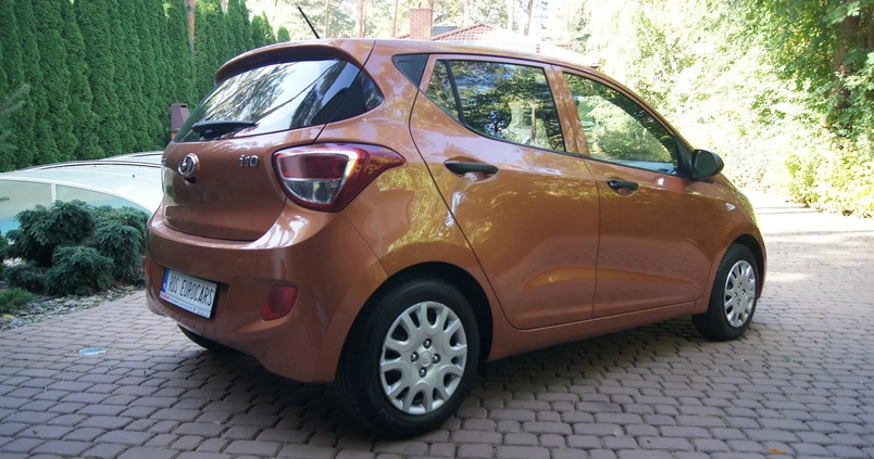 Hyundai i10 cena 29900 przebieg: 66000, rok produkcji 2014 z Gościno małe 277